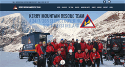 Desktop Screenshot of kerrymountainrescue.ie